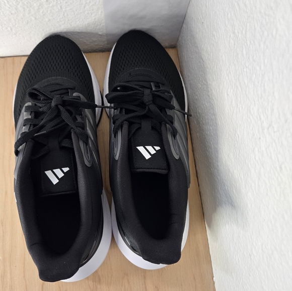 Adidas ULTRABOUNCE Running Men's Shoes Black/White HP5796 - Picture 7 of 12